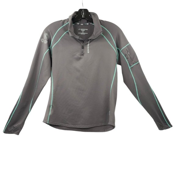 Brooks Performance Activewear 1/4 Zip Pullover Womens M Equilibrium Technology - Picture 1 of 16